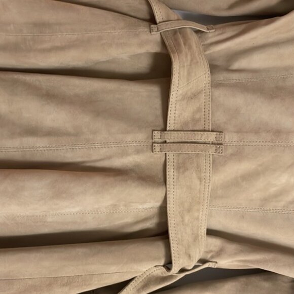 *SOLD*NEW Burberry Runway Suede Trench - Picture 16 of 16